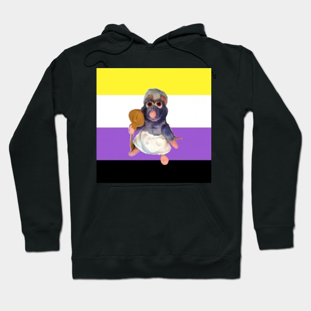 ratatouille nonbinary rights Hoodie by casserolestan